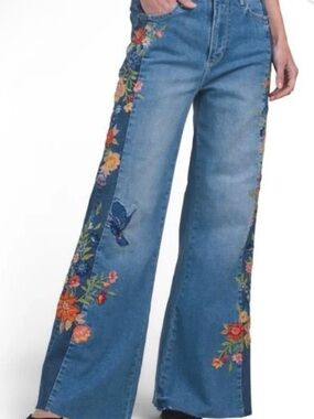 DRIFTWOOD JEANS Wide Leg Jeans- Miami X Birds Jeans